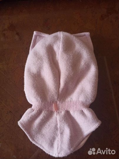 Шапка шлем 48-50 для девочки