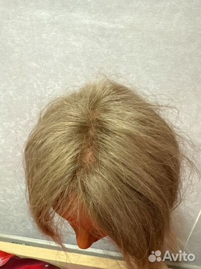 Парик из натуральных волос бу