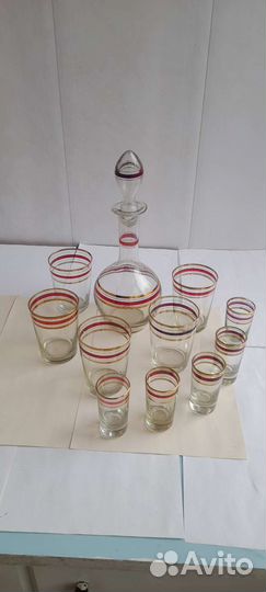 Штофы и графины СССР