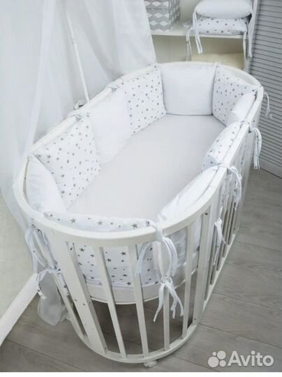 Бортики в кроватку