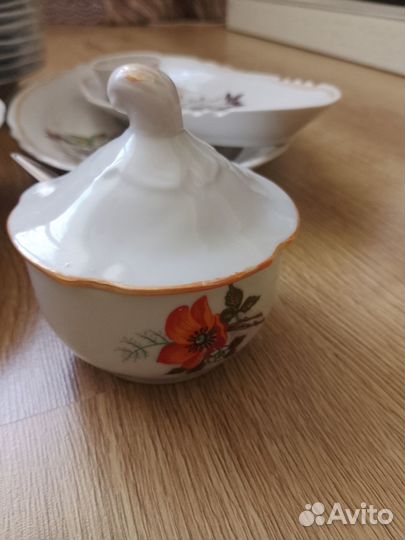 Столовый сервиз дулевский фарфор