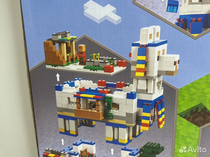 Конструктор Minecraft Деревня лам