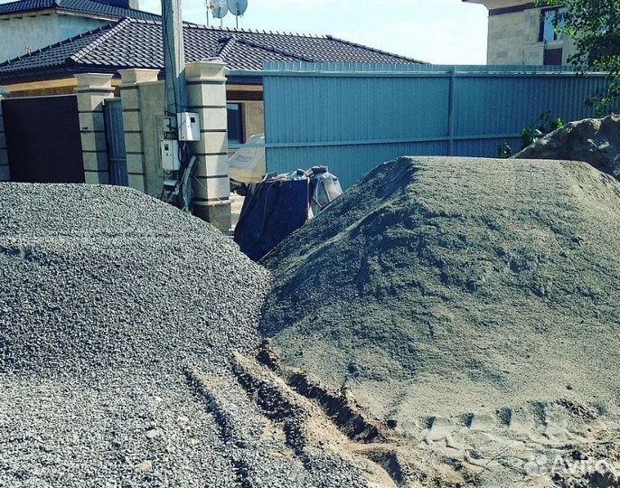 Отсев гранитный 0-5. Доставка камаз (1155)