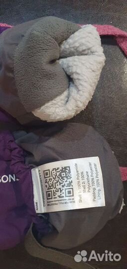 Комплект шапка и шарф для девочки