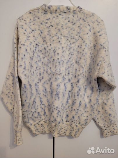 Свитер винтажный шерстяной детский 146 см