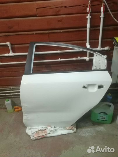 Дверь kia rio 4 левая задняя
