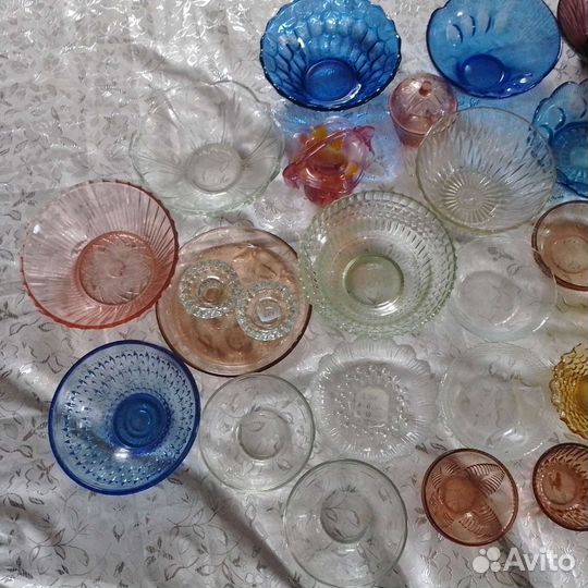 Салатница хрустальная СССР