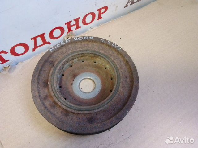 Шкив коленвала Nissan Micra K12 1.5DCI