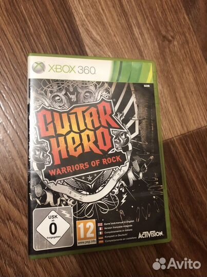 Guitar hero Warriors of Rock xbox 360