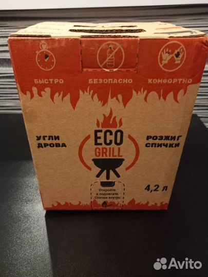 Eco Grill угли с розжигом