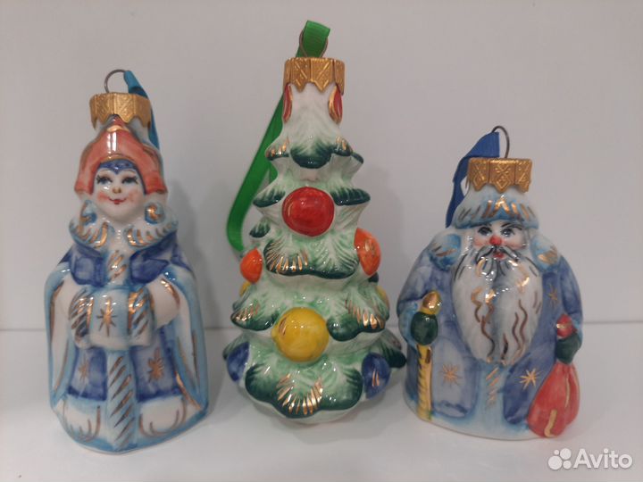 Елочные игрушки Лефортовский фарфор