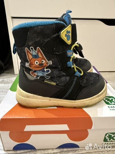 Ботинки зимние Три кота 27 размер