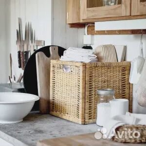 Корзина IKEA Branas, светло-коричневый