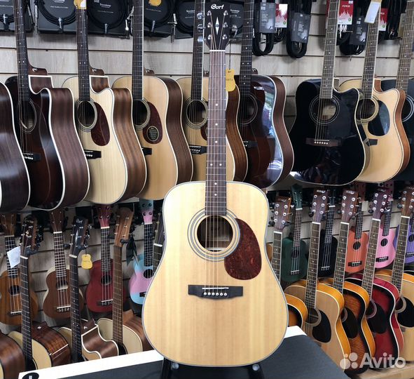 Гитара акустическая Cort earth70-OP + чехол