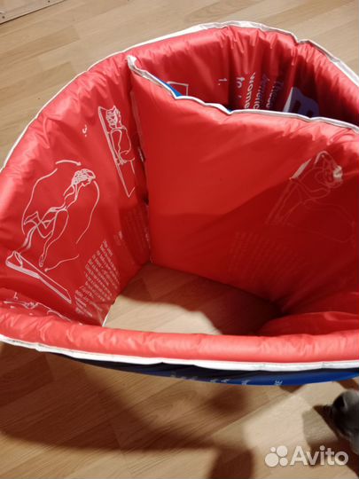 Мат гимнастический складной