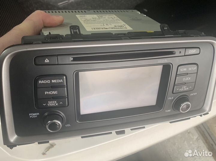 Штатное головное устройство kia optima