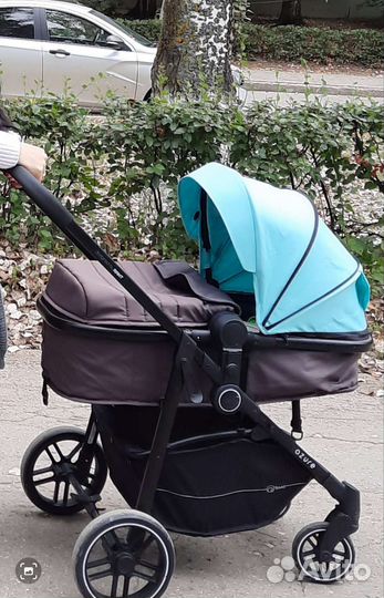 Коляска 2 в 1 Rant azure