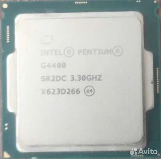 Процессор Intel pentium G4400 2x3300 Ghz LGA 1151