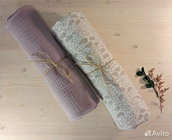 Набор муслиновых пеленок