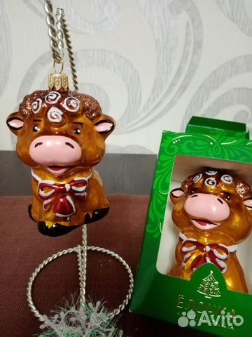 Игрушка Бычок Клинская Елочка купить в Воскресенском | Хобби и отдых ...
