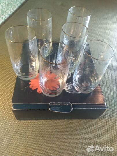 Бокалы Чешский хрусталь