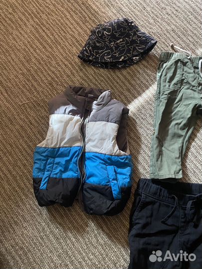 Вещи пакетом на мальчика 80-86