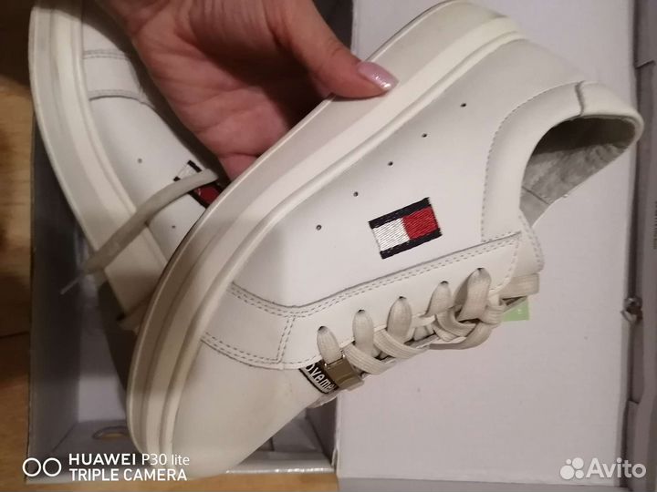 Кроссовки кеды р. 37 нат. кожа слипы