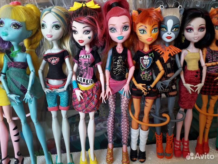 Куклы monster high, ever after high
