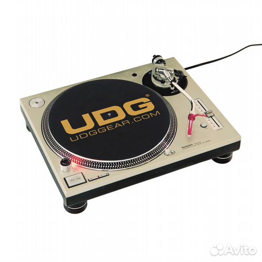 UDG Turntable Slipmat Set Black / Golden, высококачественный слипмат для винилового проигрывателя. В