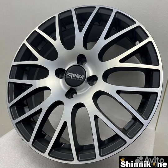 Литые диски R16 4/100 proma GT алмаз матовый