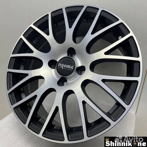 Литые диски R16 4/100 proma GT алмаз матовый