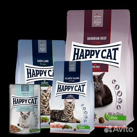 Корм для собак Happy Dog,корм для кошек Happy Cat