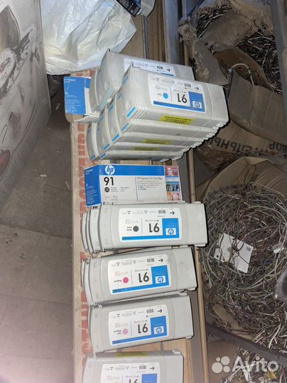 Картриджи для плоттера hp z6100