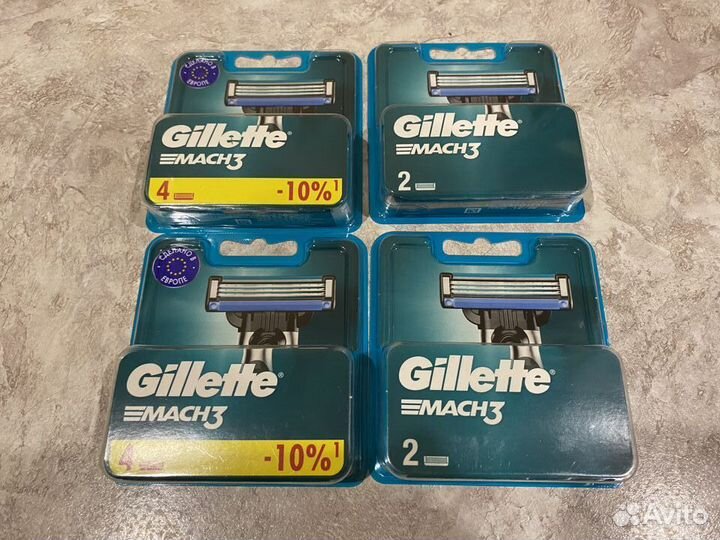 Кассеты для бритья Мак3 оригинал