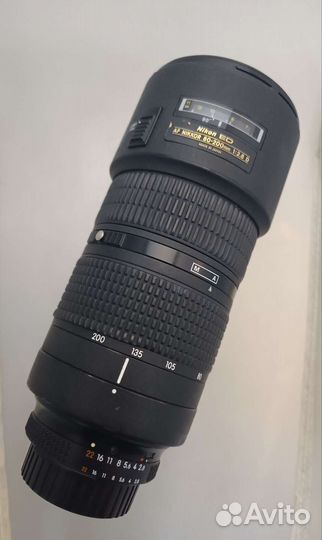 Объектив Nikon AF 80-200mm F 2,8 D б/у