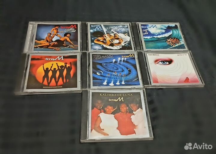 Boney M CD Sony BMG фирм 7 шт лот