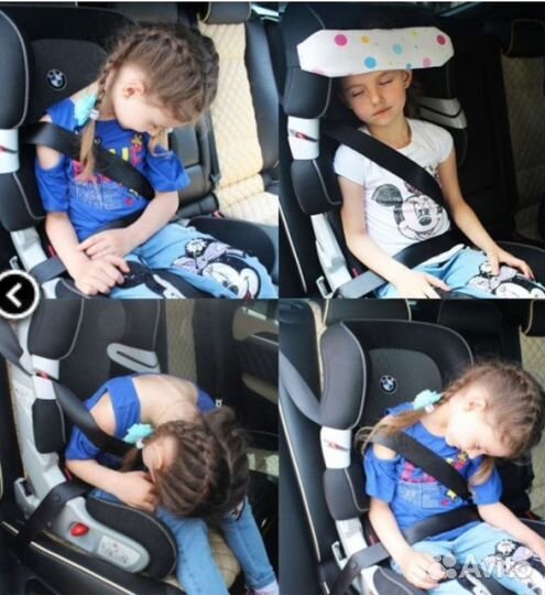 Фиксатор головы ребёнка в детском кресле