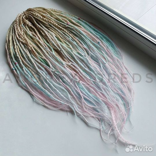 Д.Е. дреды с косами