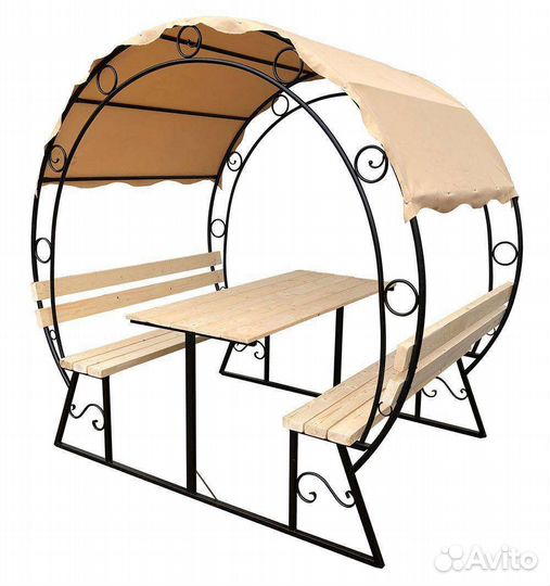 Беседка садовая из дерева