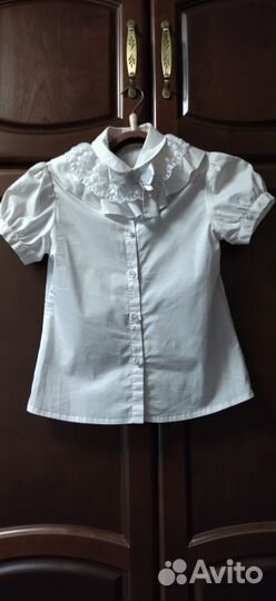 Блузки школьные на девочку