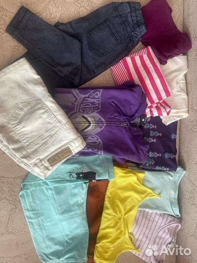 Пакет одежды на девочку 158