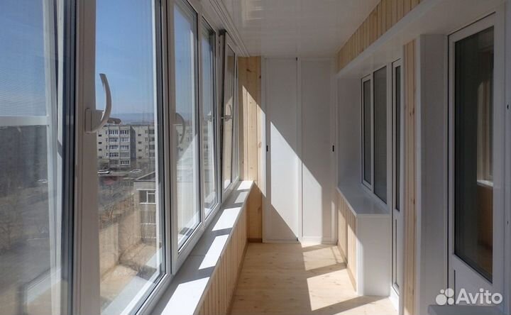 Комплексное остекление и отделка