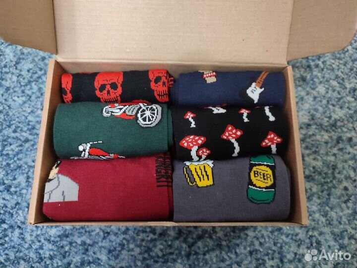 Подарочный набор мужских носков