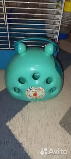 Клетка для хомяка+аксессуары