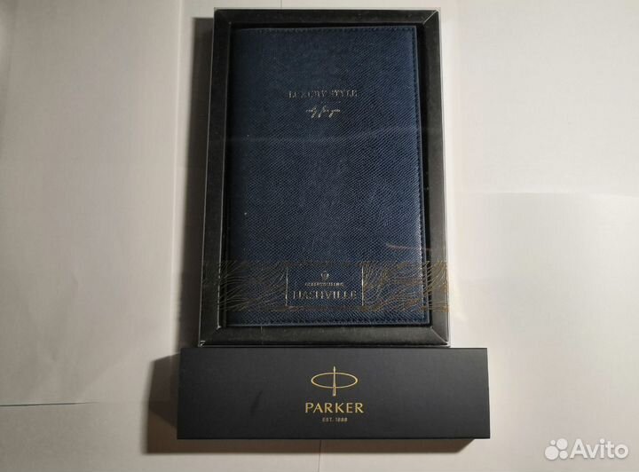 Ручка шариковая Parker и Ежедневник