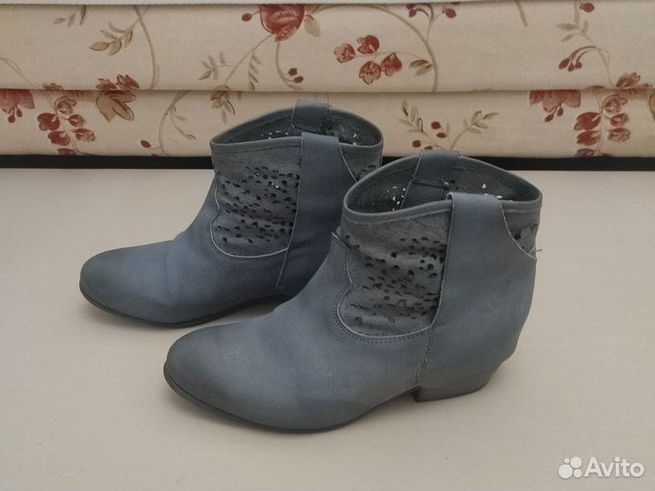 Ботильоны натуральная кожа 40