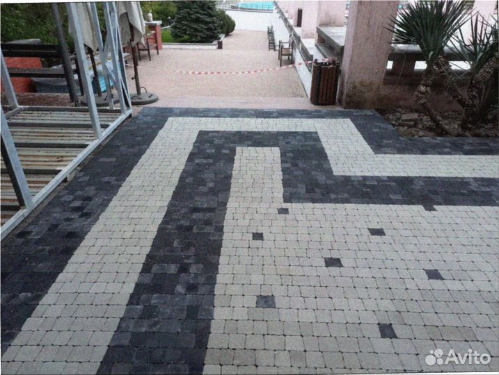 Брусчатка тротуарная плитка от завода