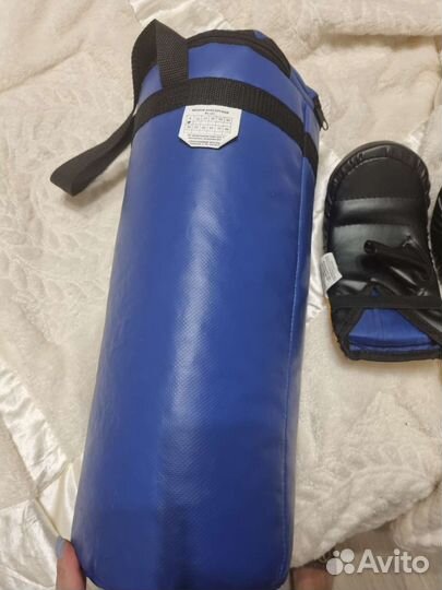 Набор детский боксерский груша+перчатки б/у