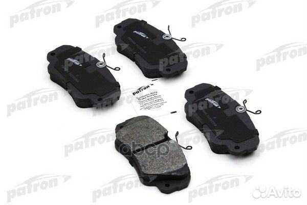 Колодки тормозные дисковые 01605004 PBP686 patron