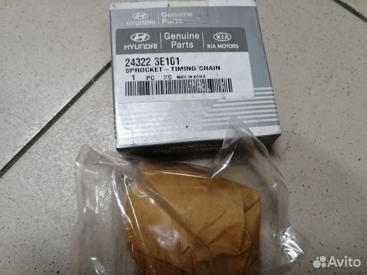 Шестерня грм Санта Фе, Грандер. Новая. Оригинал